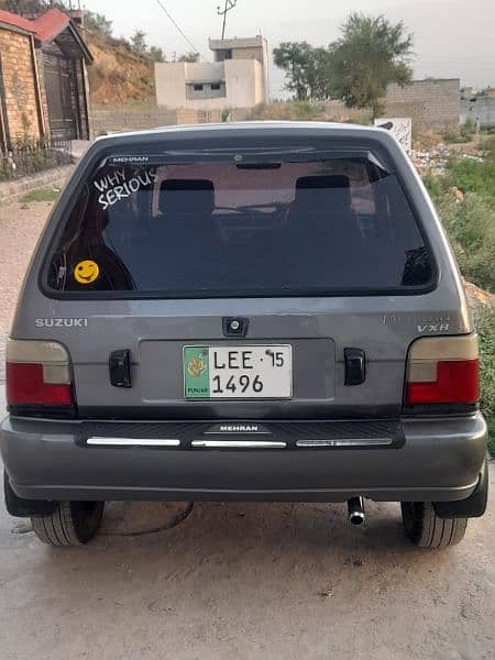 Suzuki Mehran VXR 2015 2