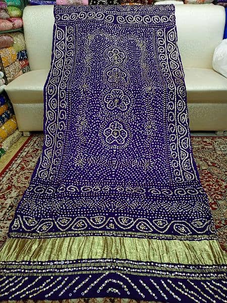 Pure indian gajii silk dubbta 11