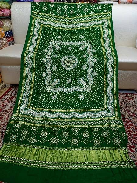 Pure indian gajii silk dubbta 12