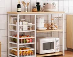 Oven Stand Rack for Kitchen Shelf 0