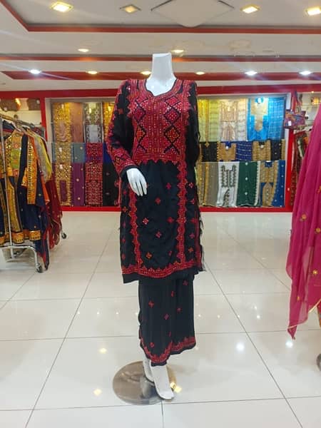 Balochi hand made kurti 0