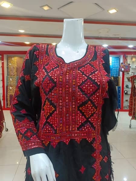 Balochi hand made kurti 1