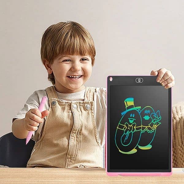 Rainbow LCD writing tablet for kids with Multicolor Screen, 6