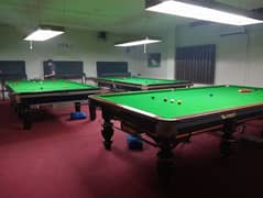 Running Snooker club for Urgent sale call. 03216478715