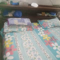 double bed in good condition for sale