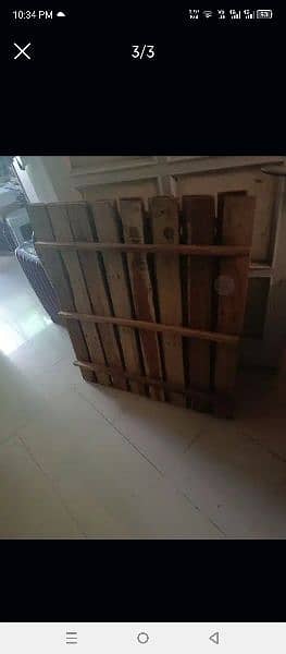 Single Wooden Bed for Sale 2