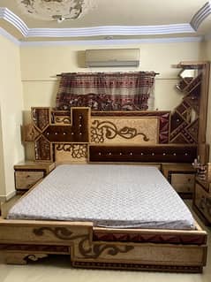 King Size Bed set sale in karachi