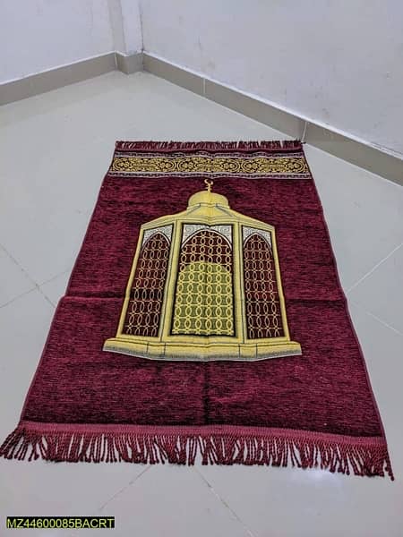 1 Pc Jacquard Prayer Mat (Available in Every Color) 2