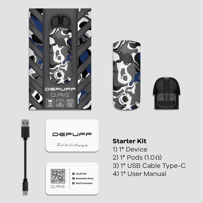 Dupuff Curve|Depuff Bold |Vthru Pro |Jook |Argus Z|C601kit |Vape Wape 8