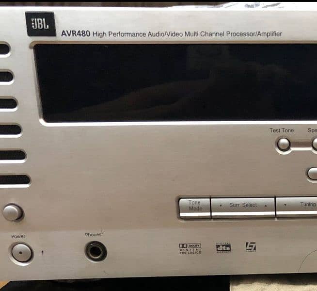 JBL avr 480 5.1 hone theater just like brand new 0