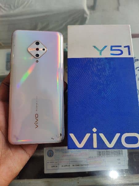 vivo y51 4/128 fingerprint sensor on screen 6