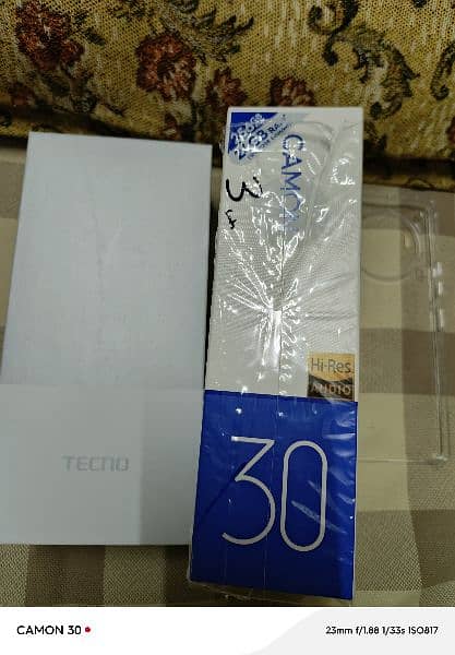 TECNO CAMON 30 12/256gb 10/10 Condition 8