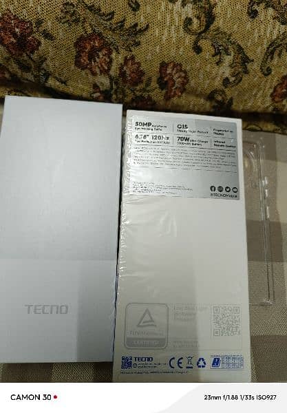 TECNO CAMON 30 12/256gb 10/10 Condition 10