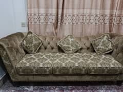 seven seater Molty form sofa set in mint condition cont# 03103719554