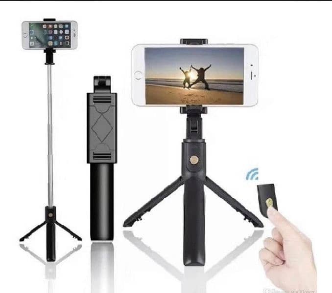 selfie stick stand(2 in 1) 1