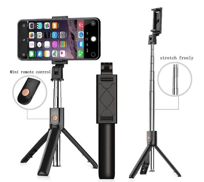 selfie stick stand(2 in 1) 3