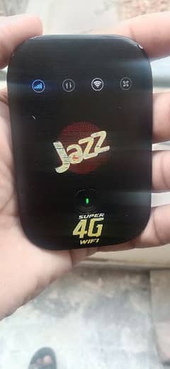 Jazz super unlock 4g wifi internet device