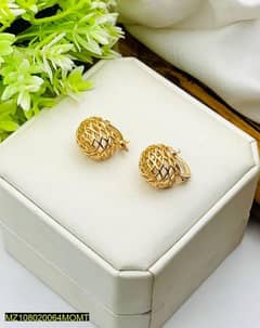 gold plated earrings