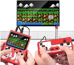 Handheld Gaming Console Video Game Box with Double Remote 400 In 1