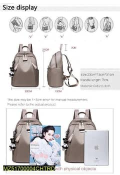 Nylon bagpack. free delivery