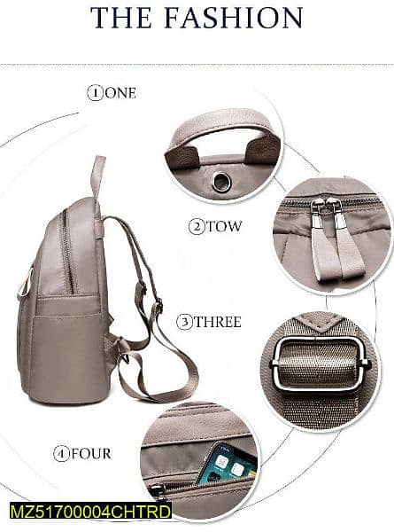 Nylon bagpack. free delivery 4