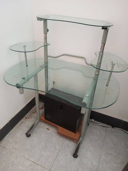 Glass Computer Table 1