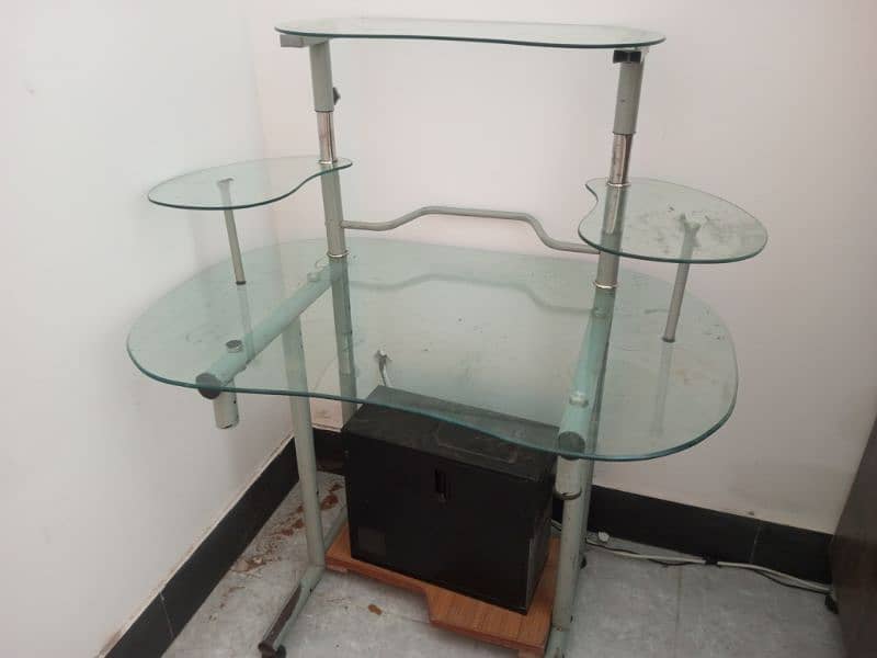 Glass Computer Table 2