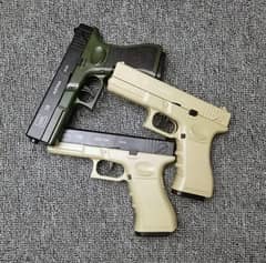 Automatic Glock bullet Gunton gun shell  Darts Blaster plastic pistol