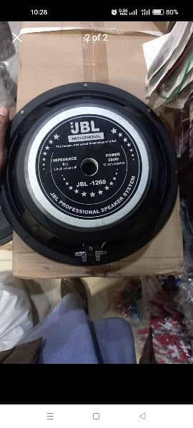 12" inch J. B. L Speakers orignal for sale 1