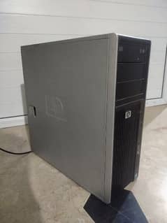 HP Z400 Workstation Video editing and Gaming Machine / CPU and Monitor