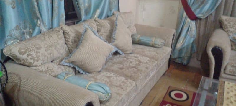 sofa in best price seven seater easy washible 1
