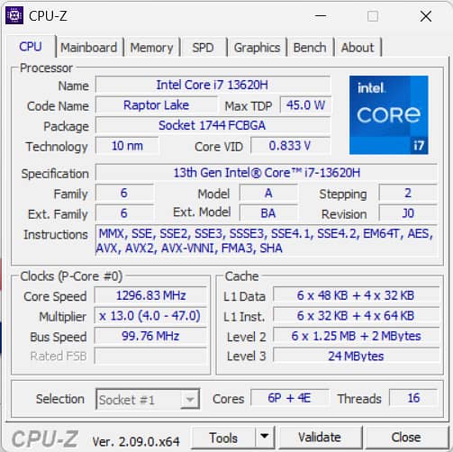 MSI Katana B13VGK 17'3'' i7 13th Gen 13620H, RTX 4070, 16 GB RAM, 1TB 7