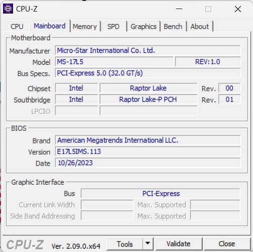 MSI Katana B13VGK 17'3'' i7 13th Gen 13620H, RTX 4070, 16 GB RAM, 1TB 12