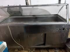 food counter for sell with all dish 0