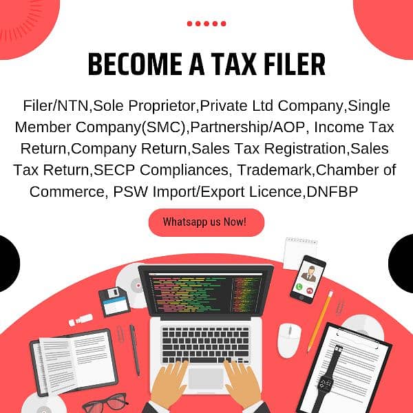 Filer, NTN, Tax Return, Company Registration 0