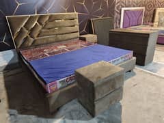 Luxury Brand new bed set only in 60000.