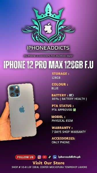 apple iphone 15 pro max / 15 pro jv 12 / 13 series pta approved 7