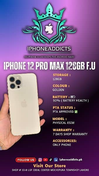 apple iphone 15 pro max / 15 pro jv 12 / 13 series pta approved 8