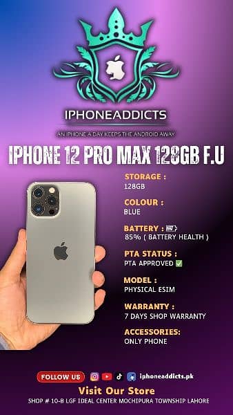 apple iphone 15 pro max / 15 pro jv 12 / 13 series pta approved 10