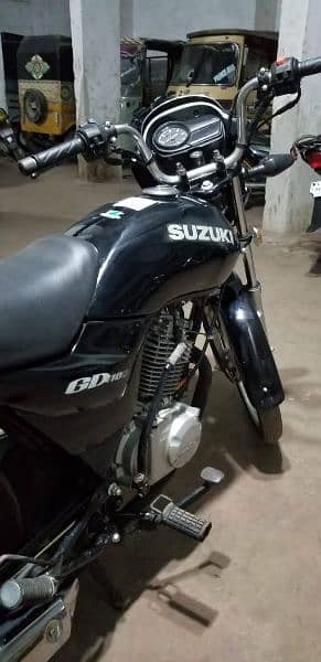 Suzuki GD110 2017 model faislabad number. 1