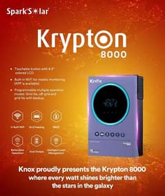 KNOX KRYPTON SERIES PV 8000.6KW. 0