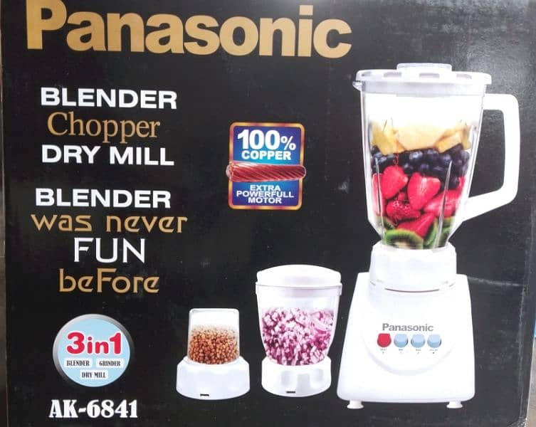 Panasonic Blender 3 in 1 5