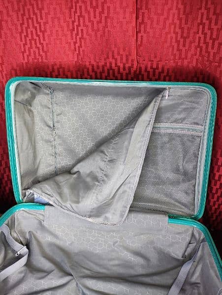 2 New Luggage Bag Suitcase Travel Bag Trolley Wheels Bag Flexible Bags 3