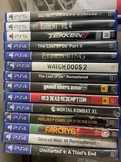 PS4 and PS5 disc avalible