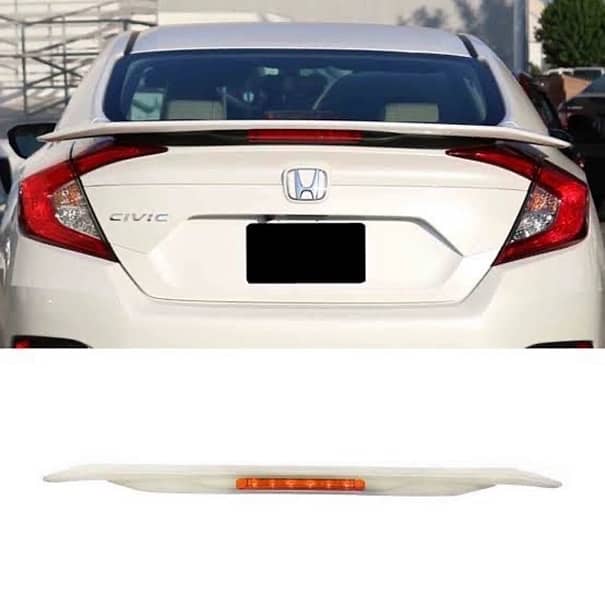 honda Civic X Rs style Spoiler 0