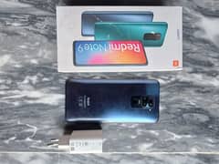 Redmi note 9 4+2 128 box charger