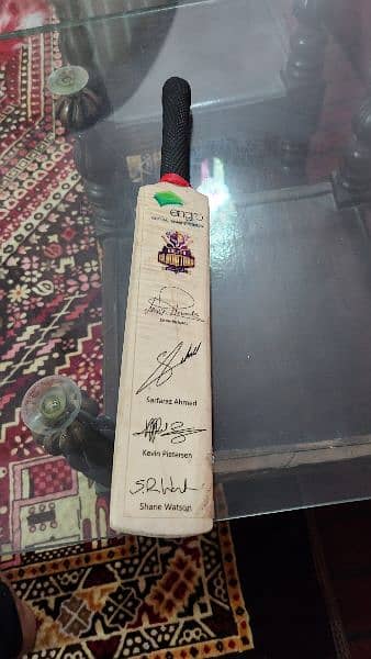 INTERNATIONAL CRICKETER BAT SIGN FOR SALE 1