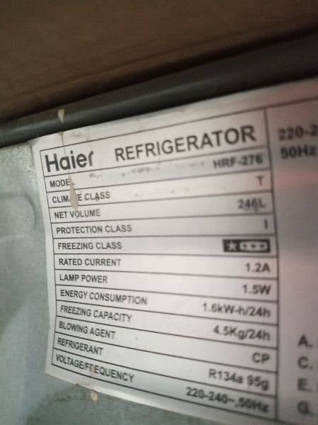 Haier Glass door fridge 3