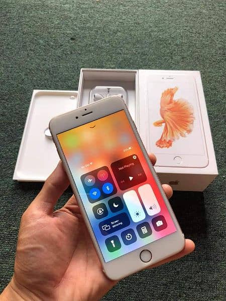 iPhone 6s plus 128 GB complete box PTA approved for sale 0