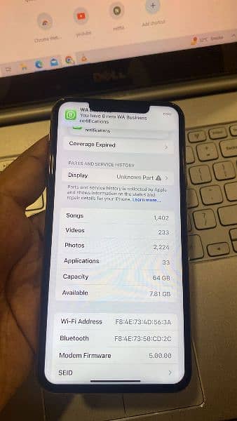 Iphone 11Pro Max 64GB 6